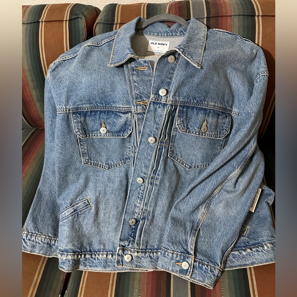 Old Navy Cropped Jean Jacket